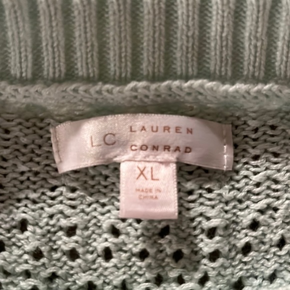 LC Lauren Conrad Peplum Top - Picture 2 of 7